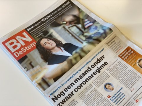 BNDeStem voorpagina